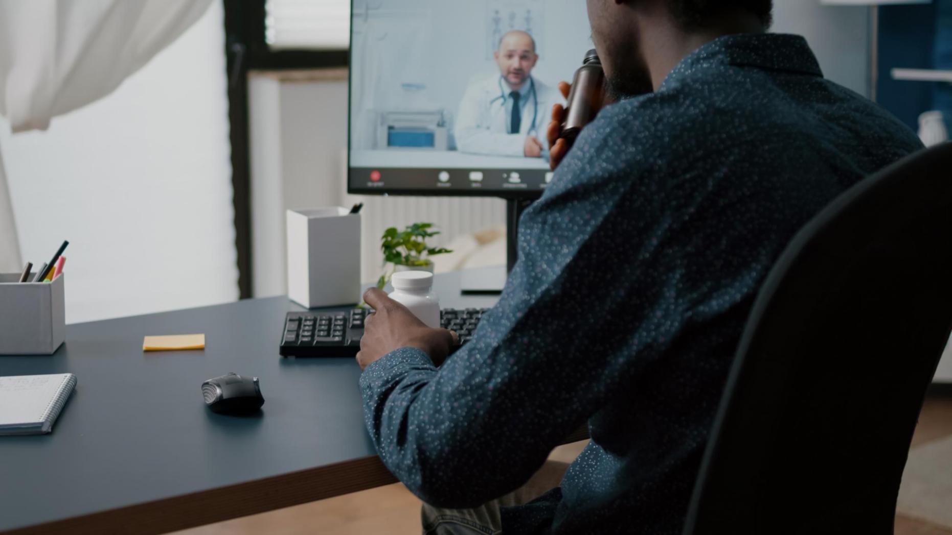 Équipe de conseillers Belixarora dans leur bureau de Joliette